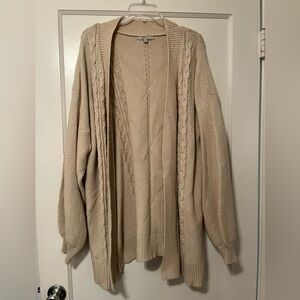 Cozy Casual Women's Cream Cardigan